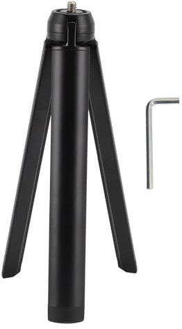 Mini Camera Tripod, Vlog Selfie Stick Tripod Stand for OSMO POCKET 3, Foldable Camera Desktop Tabletop Stand Vlog Travel Tripod with 1/4 Inch Screw for OSMO POCKET 3