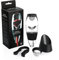 AUROAY Aérateur et Décanteur à Vin avec 2*Filtre à Mailles en Acier Inoxydable et 1*Coupe-Papier avec Support, Carafe à Décanter pour Vin Rouge, Accessoires de Vin Rouge, Noir