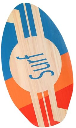 kowaku Strand-Skimboard für Kinder, kleines Surfbrett, universell, Gute Reibung, tragbares Spielwasser, leichtes Surfbrett für Jungen und Mädchen
