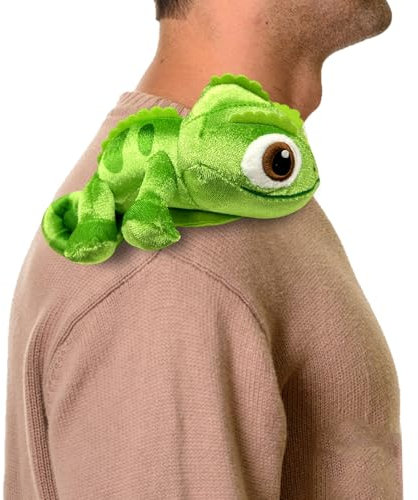 OptiPlay Camaleonte Giocattolo di Peluche - Blower Cavalcare Lucertola Spalla