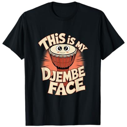Das ist mein Djembe-Gesicht T-Shirt