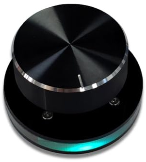 Lonrtesw Controller Volume USB Computer Supporto Controller Regolabile Volume USB di Scelta Rapida Personalizzabili con RGB