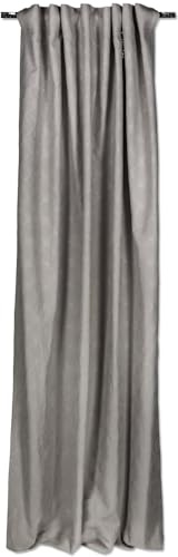 Joop! Living Vorhang mit verdecktem Schlaufenband Elegance Farbe grau Größe 130x250cm