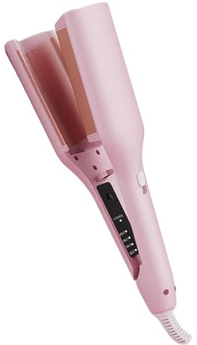 TQEBWUS Fer à Boucler - De Frisure Française Aux Ions Négatifs - Outil Coiffure Température Adjustable pour Salon Maison Voyage Fête Soirée Danse Mariage