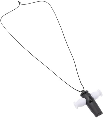 SOIMISS Lot de 3 Sifflets de Samba Amusants en Abs Cordon Portable pour Spectacles Scéniques, Fêtes et Accompagnement Musical Instrument de Musique Léger et Pratique pour Soirées