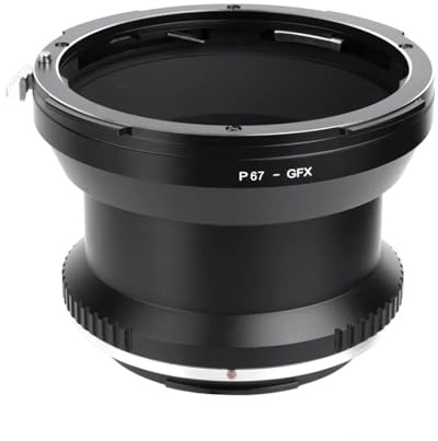 Lens Adapters, Compatible For PENTAX67 Mount Adapter 6x7 Series Lenses to Compatible For Canon Fuji Medium Format Camera Port Lens,For photography