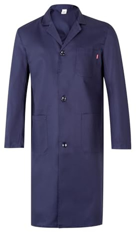 Velilla 700; Bata manga larga; color Azul Marino; Talla 52