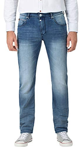Timezone Slim Scotttz, Jeans Skinny Uomo, Blu (Antique Blue Wash 3636), W31/L34 (Taglia Produttore: 31/34)