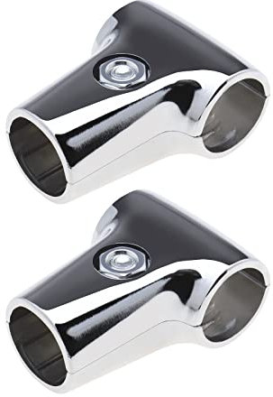 YINETTECH Morsetto Per Rack T-Rod Per Asta Di Collegamento, Diametro Interno 25 Mm, Forte Tenuta Per Asta Doccia, Telaio A Secco, Ponteggio, Tubo Composito