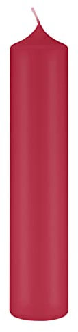 Altarkerzen (10% BW Anteil) (Bienenwachs Kerzen Burgund Rot/Braun 300 x Ø 90 mm, 4 Stück, Kerzen mit Dornbohrung in RAL Kerzengüte Qualität
