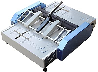 Máquina plegadora automática de libros, grapadora eléctrica de libros de papel A3, plegadora de folletos, máquina encuadernadora de grapas, máquina plegadora para grapas tipo 24/6
