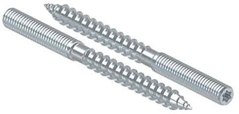 STEINBACHER© | (15x) Stockschraube M6 x 80mm, Stahl verzinkt