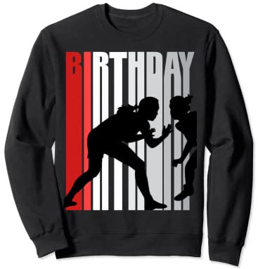 Kinder-Gürtel, Retro, für Geburtstag, Sport, Rot Sweatshirt