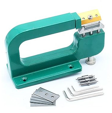 Spaccalegna Manuale, Kit di Dispositivi per Bordi Artigianali per Sbucciatrice della Pelle, Spaccalegna Manuale per Riparazione, Macchina per Smussare Utensili Fai da Te