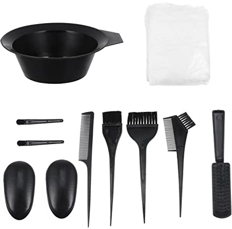 Ipetboom 11stücke Haarfarben-mischset Kit Schüssel Pinsel Abdeckungen Für Professionelle Salon Und Heimgebrauch Flexibel Borsten Einfach Auftragen