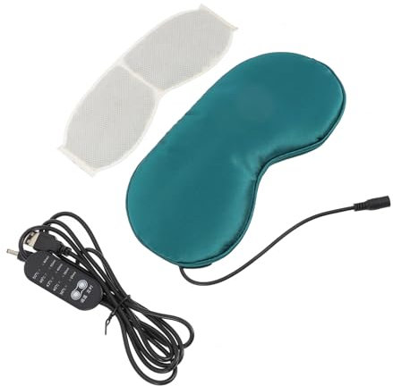 DOITOOL Usb Heizbare Augenmaske Mit -dampf Doppelseitiger Seidenstoff Lindert Augenmüdigkeit Und Stress Für Und Entspannung Zuhause