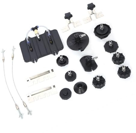 Druckluft-Bremsenentlüfter-Adapter-Set, Schnellanschluss aus Stahl, für die Meisten Fahrzeuge