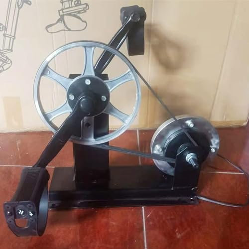 DPLXFPP Generador Portátil de Emergencia 300W - Sistema de Pedal y Manivela para Ejercicios, Operado con El Pie, Kit del Centro Comercial,2