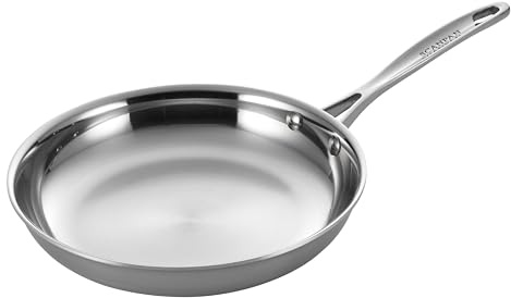 SCANPAN Fusion 5 Frying Pan 24 cm Stainless Steel Induction All Hobs