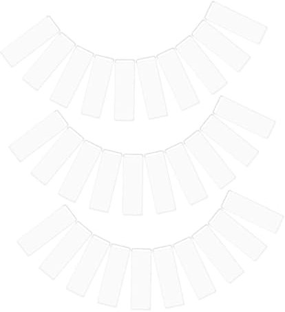 Gogogmee Selbstklebende Transparente Karteikartenhalter 40 Satz Klebekartenhüllen Zur Aktenorganisation Haftende Etikettentaschen Für Büro Und Ablage