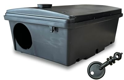 verdevita Porta Esche topicida Contro Topi e ratti - trappole Porta escha per roditori - Porta Esche Professionali Contro Topi e ratti - idonee haccp