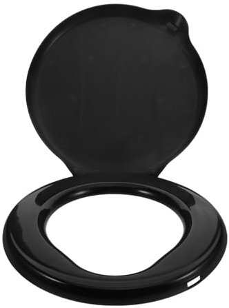 KITANDOVE Outdoor Portable Toilet Seat Lid Removable Cover for Camping Hiking and Emergency Use Easy to Clean Lightweight and Space Saving