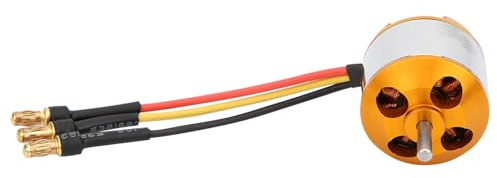 Aumotop Outrunner Bürstenloser Motor, Hohe Leistung für RC-Quadcopter, Langlebiger, Leichter Motor für Starrflügelflugzeuge, Quadrocopter (1000 kV)