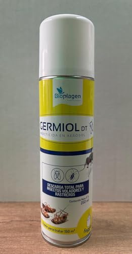 Descarga Total Insecticida para insectos voladores y rastreros 250 ML | | Bomba de Humo Espacios 150 m³. USO PUBLICO GENERAL. Personal no especializado.