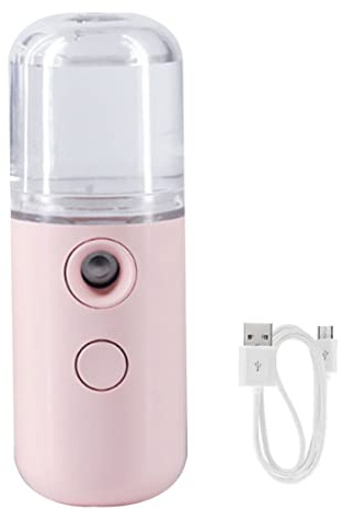 Face Mister-Mini botella de agua con pulverizador, recargable por USB, para hidratación, cuidado de la piel, maquillaje, pulverizador de niebla práctico, 30ml