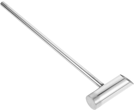 LALAFINA Cucchiaio per Zucchero Soffice in Acciaio Inossidabile Impugnatura Comoda, Compatibile con Macchine per Dolci Soffiati, Design Raffinato e Resistente