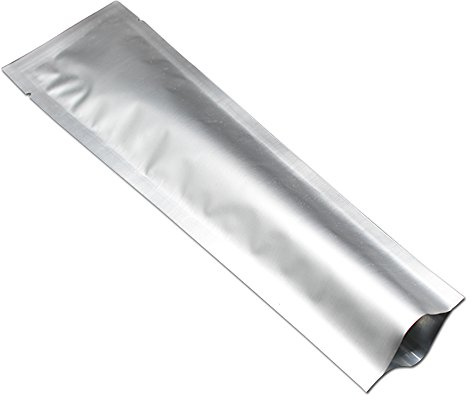 Mylar folie förvaring kaffe livsmedel påsar värmeförsegling aluminiumfolie vakuumpåse för provtagning förpackning påsar (100, 6,5 x 17 cm (2.56 x 6,69 tum))