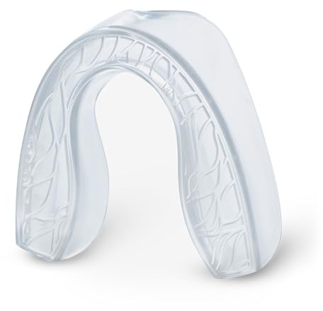 Plaque occlusale nocturne antibactérienne Echor – protège dents empêchant le grincement des dents/bruxisme Gouttière dentaire - transparent – 2 tailles fournies