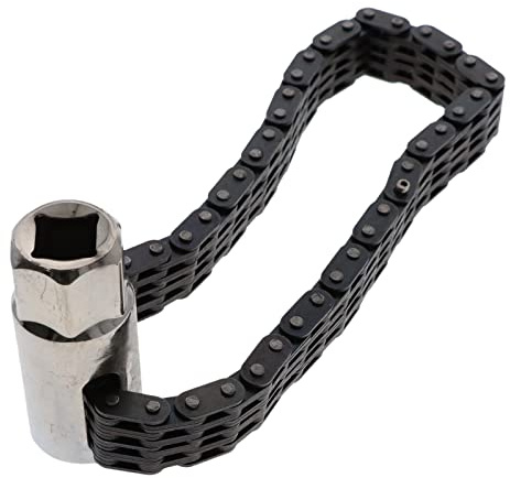 UK-Motors Ölfilterkette Ölfilterschlüssel Kettenschlüssel Kette Ölwechsel Schlüssel Ø135mm