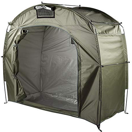 Portable Waterproof Oxford Bike Storage Tent With Window Design - Durable Cover Shed for Backyard, Camping, Hiking, Outdoor (OD Green)