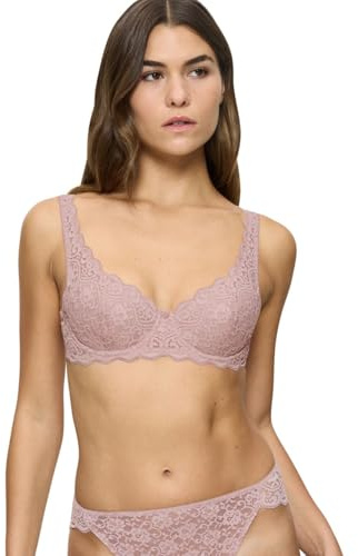 Triumph Damen BH Amourette WHP, mit Bügel, Gepolstert, Verstellbare Träger, 95E, Mauve Rose
