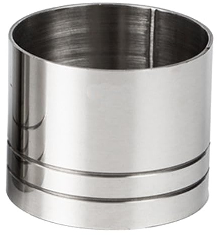 Amazleer Spirit Measure, 25ml, Stainless Steel Drink Measures for Spirits Thimble Measure Home and Pub Bar Thimble Shot Measure (25ml)