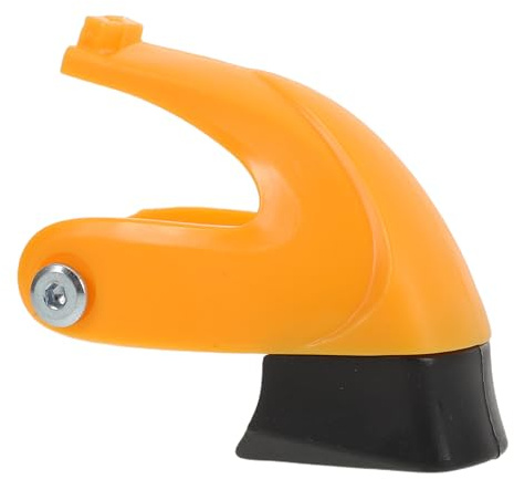 Toyvian Universal Inline Skate Brake Block Replacement Adjustable Yellow Black Rear Braking Pad for Inline Roller Skates Suitable for Beginners and Adult Skating Gear
