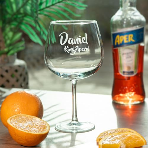 Wanapix | Copa de Gin Tonic 100% Personalizada | Copa de Balón Grabado