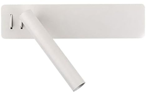 Ocnvlia LED-Wandleselampe für das Schlafzimmer, Drehbare Nachttischleuchte für Hotels, Minimalistisches Nachtbuchlicht, 3W Beleuchtungseinrichtung B
