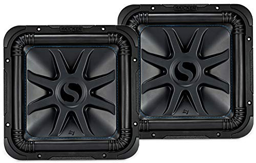 Kicker 44L7S104 Solobaric 10 Subwoofer Square L7 Dual 4 Ohm Sub - Refurbished