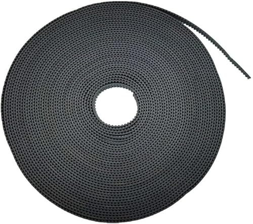 ZDNT 10 Meter GT2 Zahnriemen 3D-Drucker-Zahnriemen Breiter Gummi-Zahnriemen GT2 Zahnriemen 6 mm Breite Offener Zahnriemen mit GT2 Zahnriemen für 3D-Drucker,1 Stück