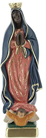 Holyart Madonna Guadalupe Statua Gesso 20 cm Arte Barsanti