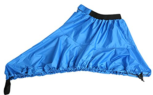 HUIOP Kayak Spray Skirt, Professional Universal Skirt Shape Waterproof Sunblock Storage Dust Cover Shield for Kayak Canoe