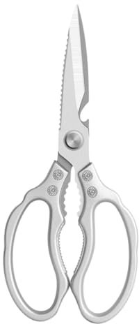 Zerodeko Geflügelschere aus Rostfreiem Edelstahl mit Rutschfestem Ergonomischem Griff für Einfache Handhabung und Vielseitigen Einsatz in Küche