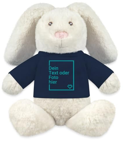 Personalisiertes Plüschtier Hase Selbst Gestalten Kuscheltier Hase