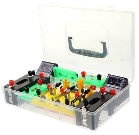 GALPADA Physik Experimentier für Schüler Elektrizitäts Lernkit Wissenschaftliche Materialien für Physikunterricht Elektrobaukasten für Jugendliche Fördert Kreative Zufällige Farbe