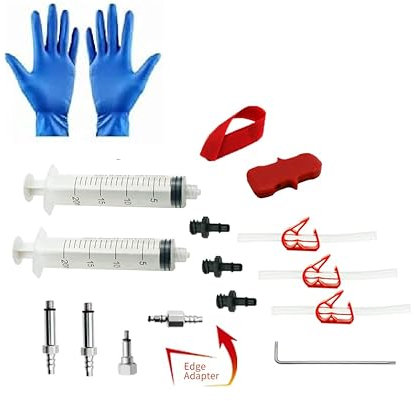 Juscycling Hydraulic Disc Brake Bleed Kit Advanced Version for AVID, Hayes and Formula