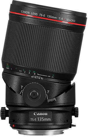 Canon TS-E 135MM F/4L Macro MILC/SRL Obiettivi macro Nero