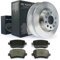 Bremsen/Bremsscheiben + Bremsbeläge hinten NB PARTS GERMANY 10041419