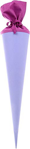 goldbuch Bastelschultüte 70 cm lila